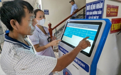 Bước 1: Lấy số